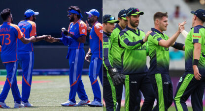 IND vs IRE head to head ahead of Indias T20 World Cup opener