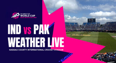 New York Weather LIVE Updates: Play resumes, no overs lost