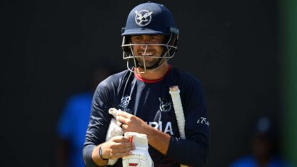 Namibias Nikolaas Davin achieves this Rare feat in T20 World Cup