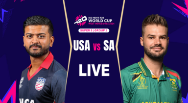 Super 8: Andries Gous 80* goes in vain as South Africa beat USA by 18 runs