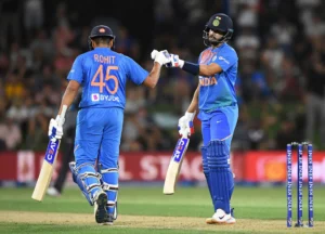 Pull shot master Rohit Sharma shows Shreyas Iyer how its done in nets before Sri Lanka ODIs 