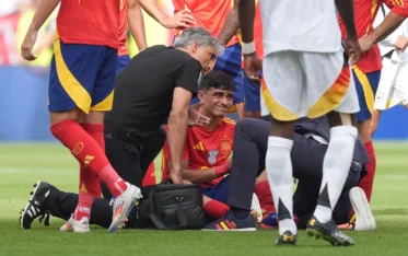 Barcelona to receive heavy compensation following Pedris knee injury in Euro Cup