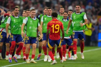 Star boy Lamine Yamal makes headline as Spain reach fifth Euro Cup Finals