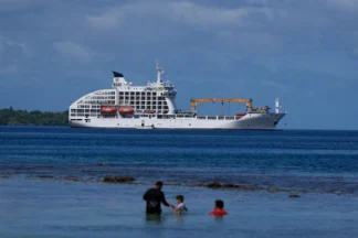 Paris Olympics: Surfers enjoy lavish first ever Floating Olympics Village in Tahiti