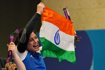 When is Manu Bhakers 25m pistol event in Paris Olympics?