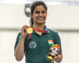 Who is Manu Bhaker, Indian shooter who is in the running to win medal at Paris Olympics