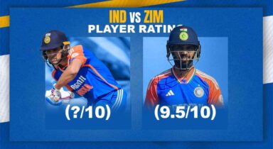 IND Player Rating vs ZIM: Gaikwads 9.5/10 & Sundars 10/10 performance take visitors to 23-run win