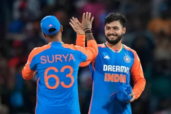 Watch: Riyan Parag penalized for back-foot no-ball in the 2nd T20I vs Bangladesh