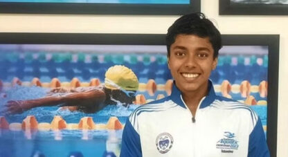 National Games 2025: 14-year-old Dhinidhi Desinghu smashes national record in women's 200m freestyle