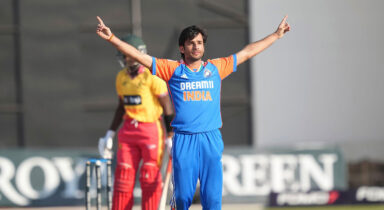 Ravi flying Bishnoi pulls off a Jadeja! Spinner bags a stunner at point in IND vs ZIM 3rd T20I
