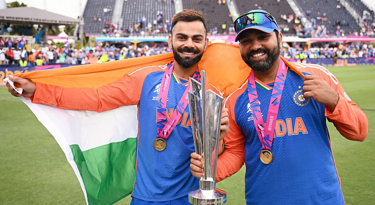Rohit Sharma Virat Kohli Bow Down To Gautam Gambhir s Playing All 