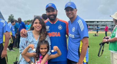Rohit Sharma shares heartwarming post for outgoing coach Rahul Dravid