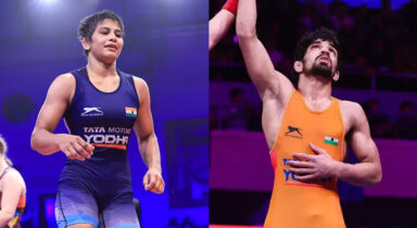 How many Indian wrestlers are in the Olympics in 2024?