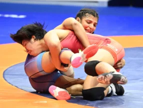 Evaluating Nisha Dahiya chances and opponents in womens 68kg wrestling at Paris Olympics