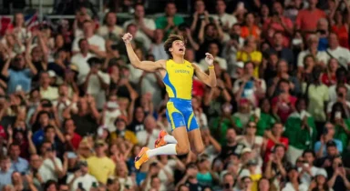 Mondo Duplantis rakes in $100,000 with 1cm Pole Vault world record at Paris Olympics