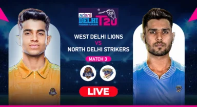 Hritik Shokeen got hurt but West Delhi script easy win over North Delhi in Match 3 of DPLT20