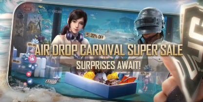 PUBG Mobile Air Drop Carnival Super Sale event is live