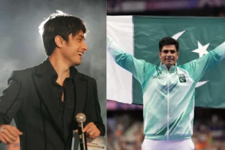 Ali Zafar promises huge reward of 1 million for Arshad Nadeem after winning gold at Paris Olympics