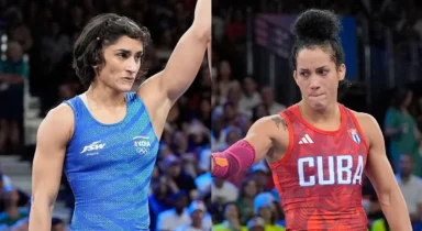 Vinesh Phogat poised for semifinal clash against Cuban star Guzman at Paris Olympics