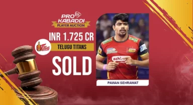 PKL Auction: Pawan Sehrawat gives priceless reaction after returning to Telugu Titans
