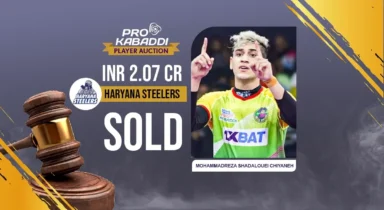 Mohammadreza Shadloui crosses INR 2 Crore mark again, joins Haryana Steelers in PKL 11