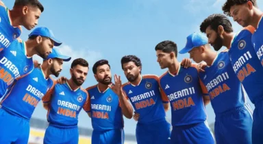 Why is Indian team wearing three-star jersey in ODI series vs Sri Lanka?