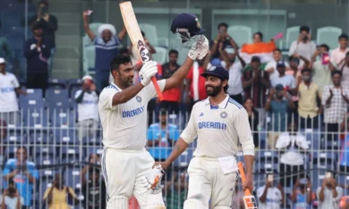 Spin twins Ashwin-Jadeja outclass batting greats Rohit-Virat