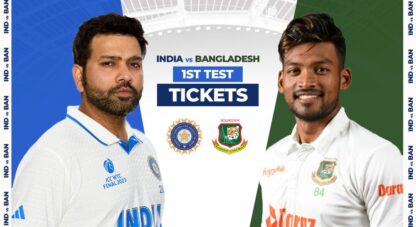 How to buy IND vs BAN 1st Test, Day 4 tickets?
