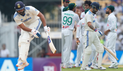 Virat Kohli & Rohit Sharma look rusty in not so dusty Chennai