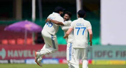 Watch: Rohit Sharma stuns fans with incredible one-handed catch in IND vs BAN Kanpur Test