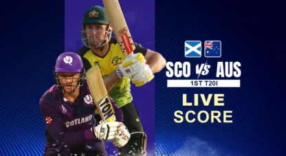 Australia chase 155 in just 9.4 overs vs Scotland, take 1-0 lead in the series