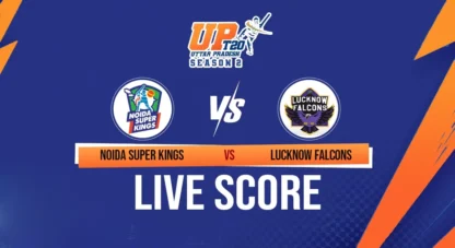 UP T20 LIVE Score: Noida Super Kings vs Lucknow Falcons delayed due to rain