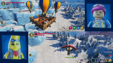 LEGO Fortnite v31.40 is now available with the support of split-screen