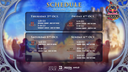 Red Bull Wololo: Legendary Age of Empires Tournament Kicks Off!