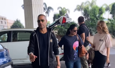 Who is Sophie Shine? Shikhar Dhawan spotted with a mystery women in Champions Trophy