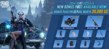PUBG Mobile New Bonus Pass: A Nighttime Spectacle