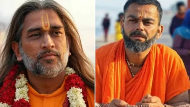 MS Dhoni and Virat Kohli at Maha Kumbh as sadhus? Creative AI images garner netizens attention