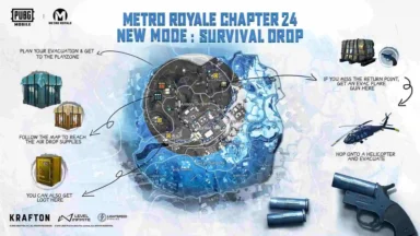PUBG Mobile Metro Royale Zone Rush Event is live now