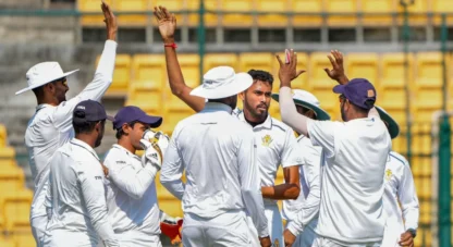 Vijay Hazare Trophy: Karnataka outlasts Pandyas Baroda in last-over drama to reach semis