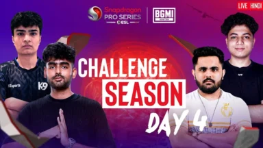 BGMI ESL SPS Challenge Season Day 4 Standings And More