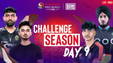 BGMI ESL SPS Challenge Season Day 9 Standings And More