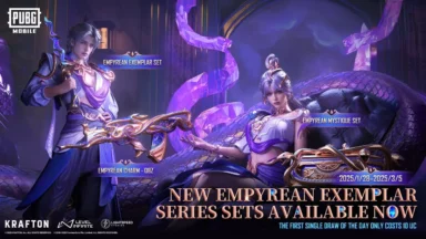 PUBG Mobile Dragon Emperor Set Series and Drakreign - Mk14 is back for a limited time!