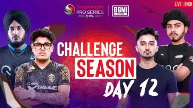 BGMI ESL Snapdragon Pro Series Challenge Season Day 12 Standings are out