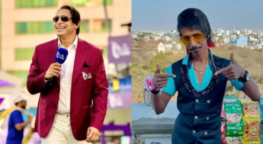 Chai acchi lagi: Shoaib Akhtar meets viral personality Dolly Chaiwala during ILT20