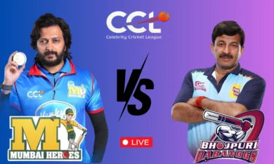 CCL 2025 Highlights: Bhojpuri Dabanggs maul Mumbai Heroes to earn first win