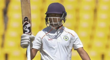 Duleep Trophy Highlights, day 2: Auqib Nabis double hat-trick, Malewars 200 dominate proceedings