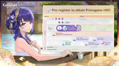 Genshin Impact Version 5.4 Pre-Registration Event Now Open!