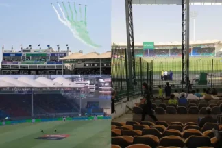 Pakistans flop show! Empty stadium in Karachi makes PCB laughing stock in Champions Trophy 2025 opener