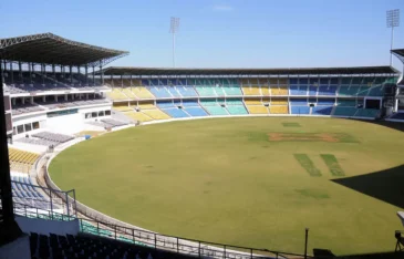 Highest total in VCA Stadium Nagpur in ODIs