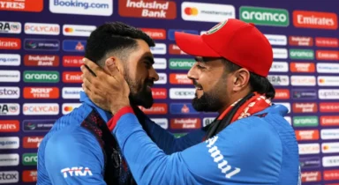 He is my mentor: Ibrahim Zadran credits Rashid Khan after win vs England in Champions Trophy